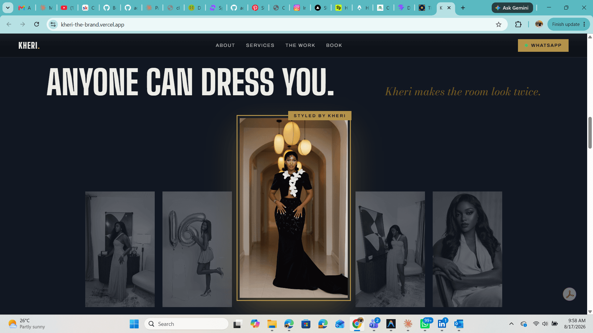 KHERI website, viewed in a browser